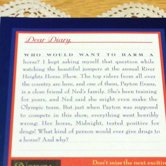 Nancy Drew Diaries mystery bundle, middle grade reading level - Picture 5 of 8